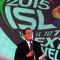 CEO PT Liga Indonesia, Joko Driyono memberikan sambutan saat peresmian gelaran ISL 2015 di Lounge VVIP Barat Stadion GBK Jakarta, Sabtu (14/2/2015). (Liputan6.com/Helmi Fithriansyah)