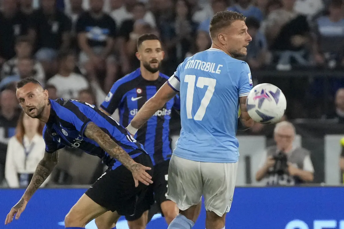 Liga Italia Lazio vs Inter Milan