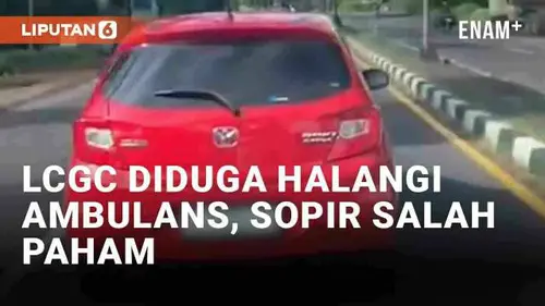 VIDEO: Viral LCGC Diduga Halangi Ambulans Darurat di Salatiga, Sopir Salah Paham