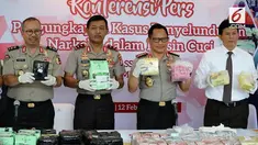 Polisi berhasil mengagalkan penyelundupan 200 kilogram sabu di dalam mesin cuci.