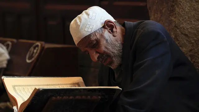 Semarak Ramadan di Masjid Agung Sanaa