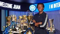 Winger Inter Milan yang baru saja direkrut dari Juventus, Juan Cuadrado. (Instagram/Juan Cuadrado)