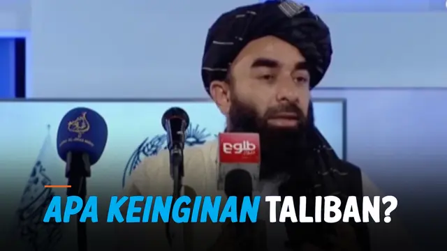 VIDEO: Setelah Berkuasa di Afghanistan, Lantas Taliban Mau Apa?