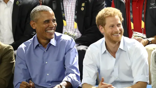 [Bintang] Pangeran Harry dan Barack Obama