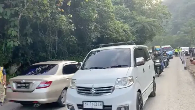 Ruas Jalan Nasional Padang Panjang-Sicincin. (Foto: Kementerian PUPR)