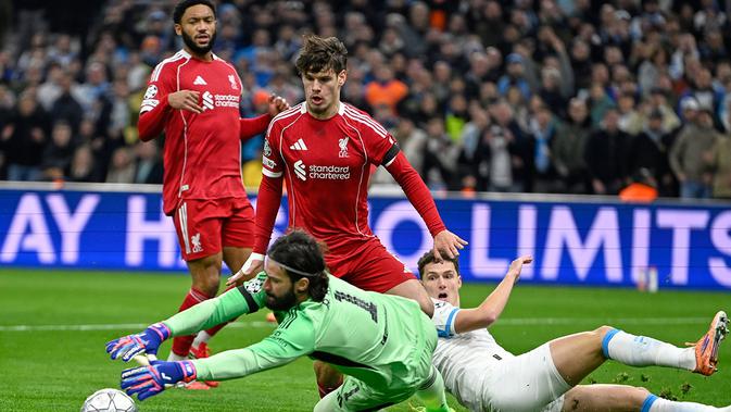 Marseille vs Liverpool: Gol Cody Gakpo Tutup Kemenangan 0-3, The Reds Amankan Poin Penting