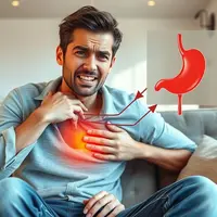 apa penyebab asam lambung ©Ilustrasi dibuat AI