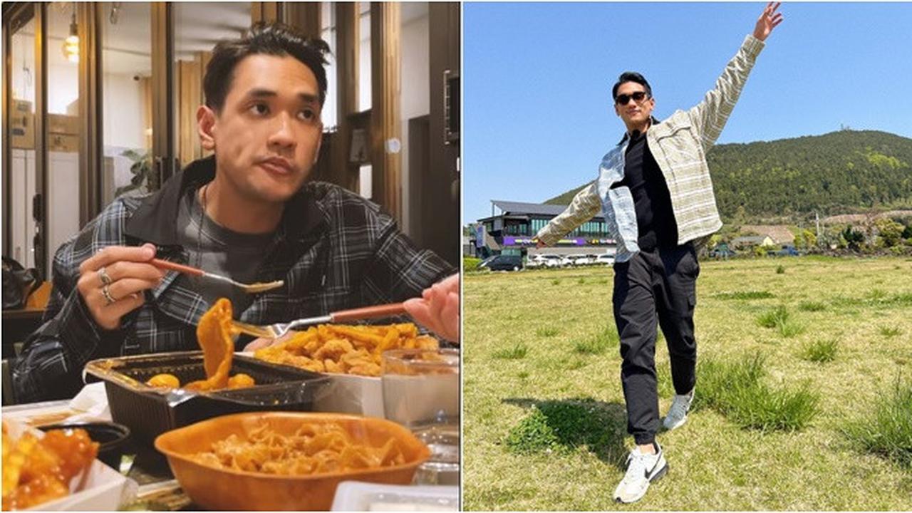 6 Potret Afgan di Korea Selatan, Pamer Keakraban Bareng B.I Eks iKON