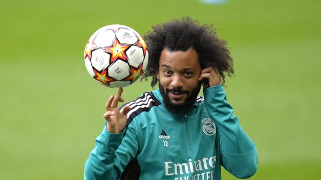 Sesi Latihan Real Madrid Jelang Kontra Chelsea