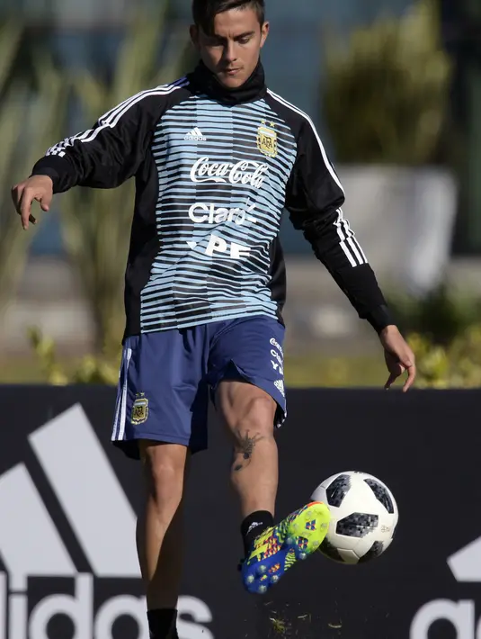 FOTO: Lionel Messi Mulai Latihan bersama Timnas Argentina