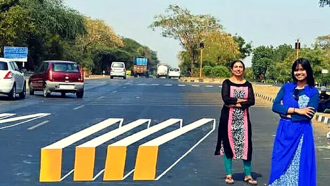 Demi Keselamatan, Negara Ini Bikin Zebra Cross 3 Dimensi