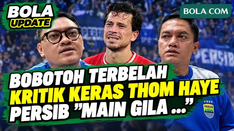 Respons Pro & Kontra Bobotoh Soal Tom Haye Skakmat Fasilitas Pemulihan Persib: Main Gila-gilaan ...