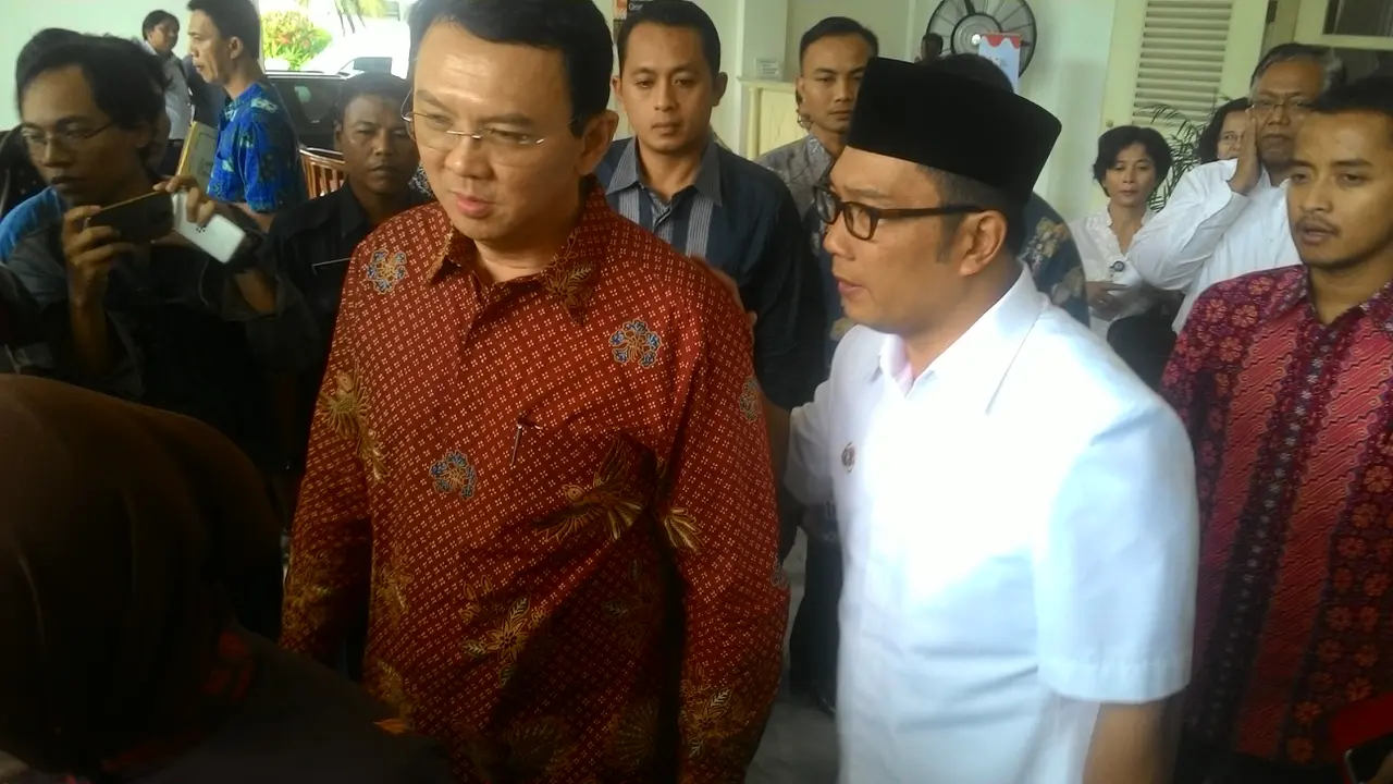 Ridwan Kamil dan Ahok