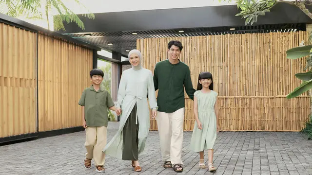 Gaya kasual saat Idulfitri lebaran