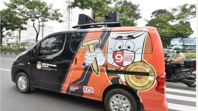 KPUD melakukan sosialisasi pilkada di berbagai titik di Kota Depok