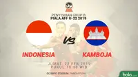 Jadwal Piala AFF U-22 2019, Indonesia vs Kamboja. (Bola.com/Dody Iryawan)