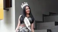 Miss Indonesia Alya Nurshabrina siap mengikuti ajang Miss World 2018 di Sanya, China (Liputan6.com/Komarudin)