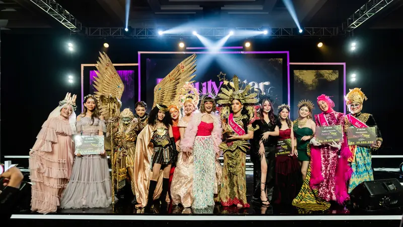 Kemeriahan Grand Final Beauty Star on TikTok, Richard Leo Keluar Sebagai Pemenang