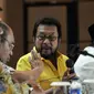 Ketua (Plt) DPD Partai Golkar DKI Jakarta Yorrys Raweyai (kedua kanan) saat konferensi pers terkait deklarasi dukungan untuk Basuki Tjahaja Purnama menjadi Gubernur DKI pada Pilgub 2017 mendatang, Jakarta, Selasa (14/6). (Liputan6.com/Johan Tallo)