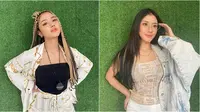 Gaya rambut kepang Ghea Youbi (Sumber: Instagram/gheayoubi)