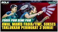 Kalahkan Pasangan Papan Atas Korea, Fadia/Tiwi Kian Percaya Diri Kejar Level Dunia