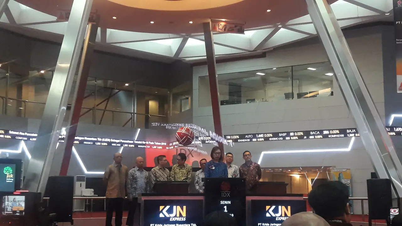 PT Krida Jaringan Nusantara Tbk resmi  mencatatkan saham perdananya di Bursa Efek Indonesia (BEI) pada Senin (1/7/2019) pagi ini..