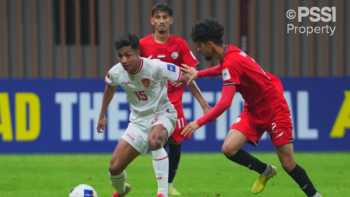 Tampil Luar Biasa, Fitrah Maulana Jadi Faktor Utama Timnas Indonesia Bisa Menahan Imbang Yaman di Piala Asia U-20 2025