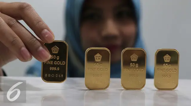 Rincian Harga Emas Jumat
