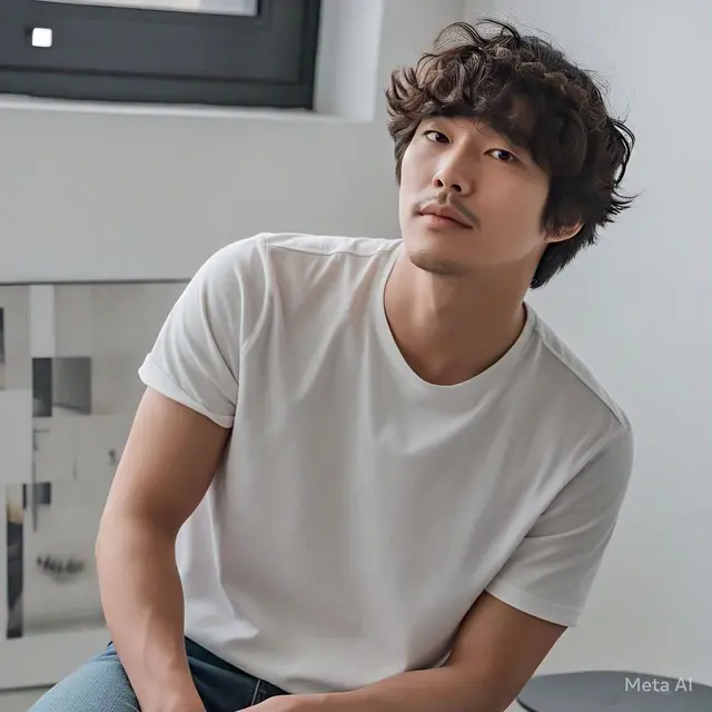 Messy Wave, Model rambut pria Korea pendek rapi untuk rambut ikal 2025