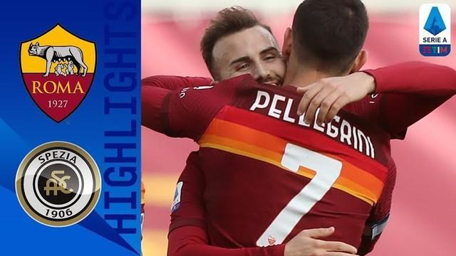 Berita video highlights laga seru pada pekan ke-19 Liga Italia 2020/2021 antara AS Roma melawan Spezia yang berakhir dengan skor 4-3, Sabtu (23/1/2021) malam hari WIB.