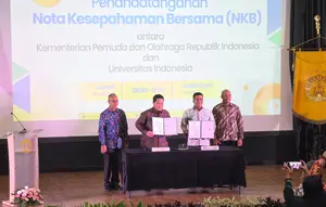 Bantu Tingkatkan Masa Depan Atlet, Kemenpora Jalin Kerjasama dengan UI