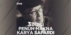 Mengenang Sapardi Djoko Damono, Ini 3 Puisi Penuh Makna Karya Sang Sastrawan