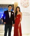 Menghadiri ajang bergengsi di Korea Selatan, Mikha Tambayong tampil begitu menawan dalam balutan custom crimson red dress karya desainer Jeffry Tan. (Instagram/miktambayong).