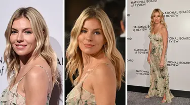 Aktris Inggris-AS Sienna Miller saat menghadiri acara National Board of Review Awards Gala di Cipriani 42nd Street di New York City pada 8 Januari 2023. (AFP Photo)