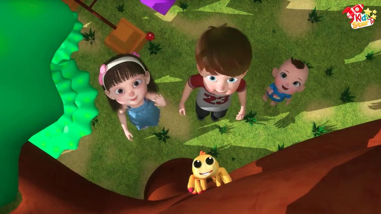 Yuk, Dengerin Lagu Anak Berjudul Itsy Bitsy Spider. sumberfoto: Kids Star TV