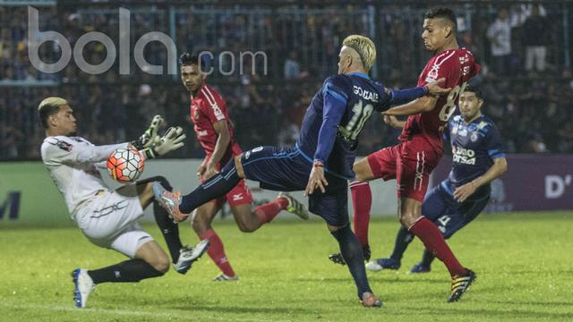 M. Ridwan, Cristian Gonzales, Arema FC, Semen Padang, Piala Presiden 2017