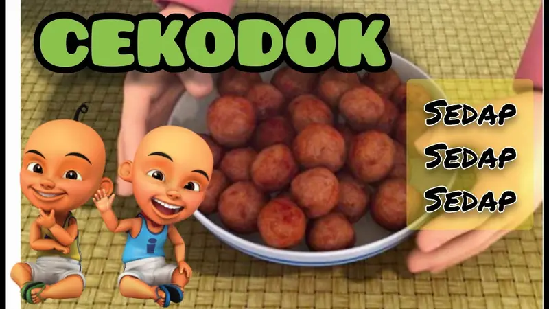 Resep Cekodok Upin Ipin