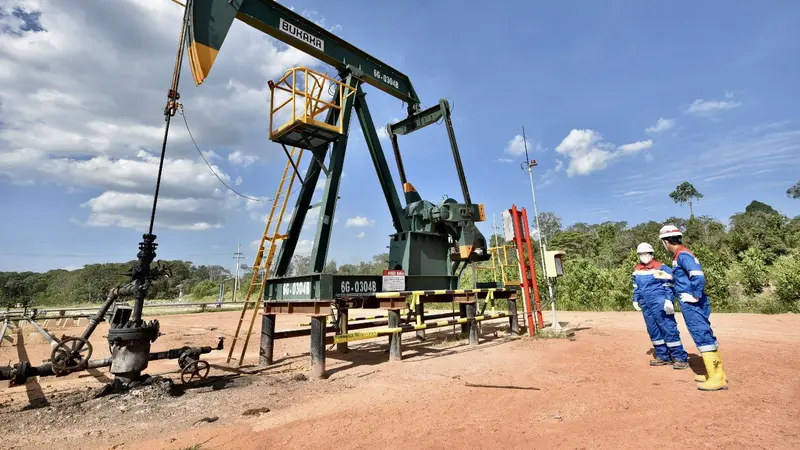 Pertamina berhasil melakukan tajak sumur perdana eksplorasi di Lapangan Duri Blok Rokan menggunakan teknologi Unconventional Drilling. (Dok Pertamina)