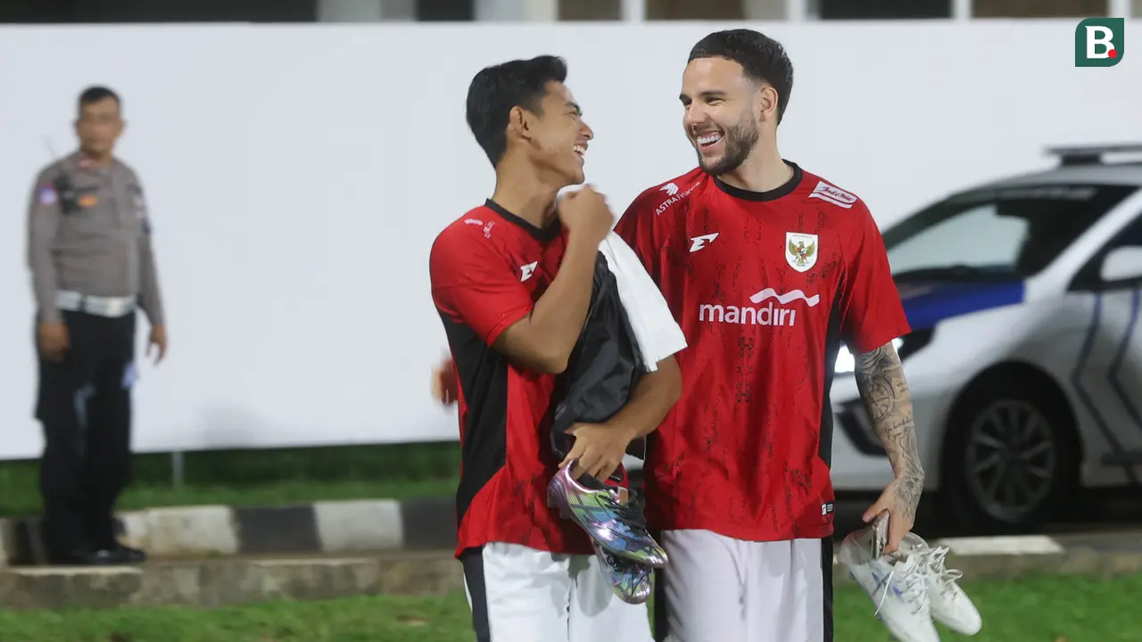 Latihan Timnas Indonesia