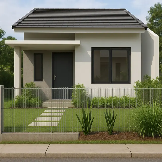 Rumah Minimalis Sederhana yang Bebas Ular (Foto: ChatGPT)