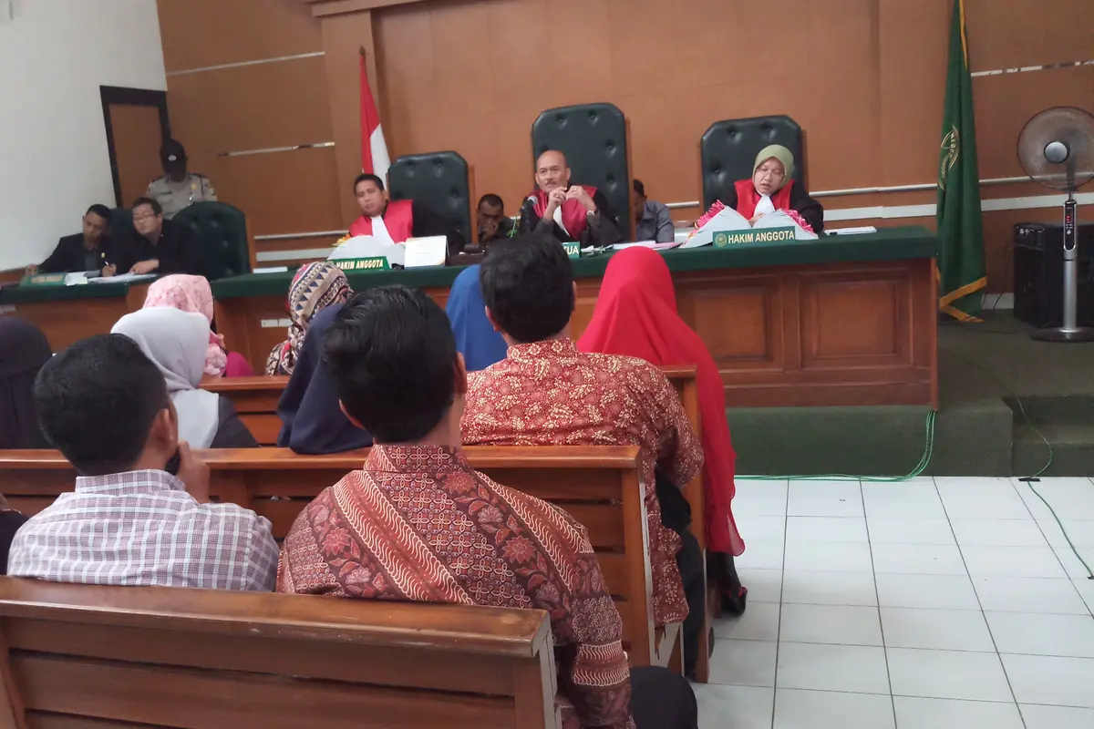 Sidang kasus First Travel di Pengadilan Negeri Depok