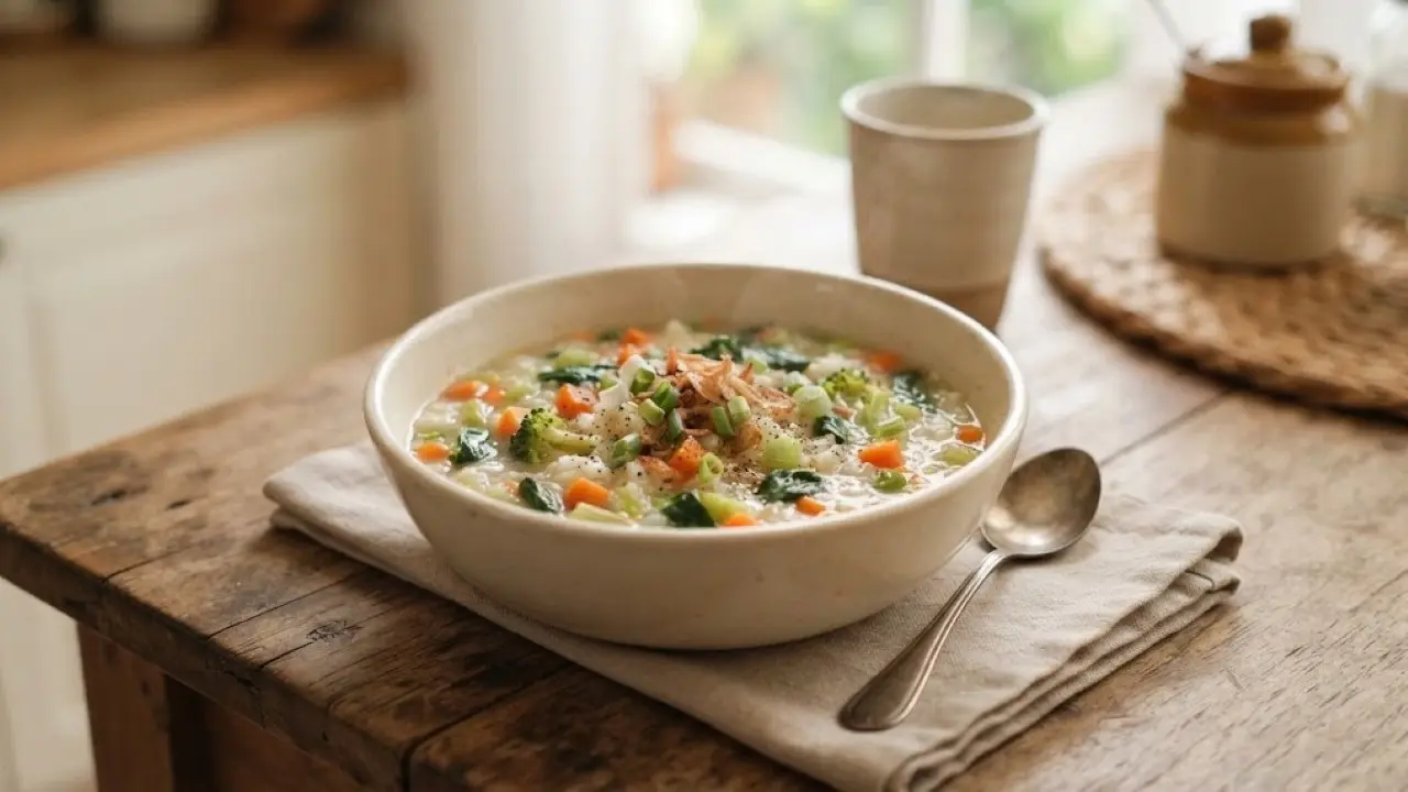 Resep Bubur Sayur untuk Lansia