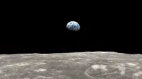 Pemandangan Bumi dari Bulan. (Doc: NASA)