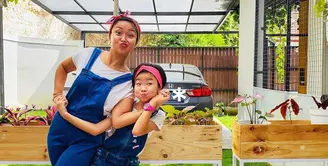 Di tengah pandemi Covid-19 seperti sekarang ini memang siapapun harus belajar menyesuaikan diri dengan situasinya. Termasuk Cici Panda, sebagai seorang ibu. Ia berbagi cerita tentang sabarnya menghadapi anak. (Instagram/pandasuper)