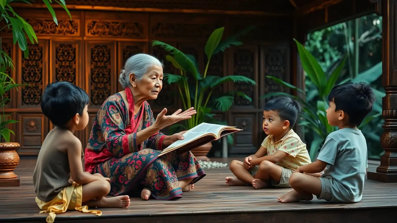 ciri ciri cerita rakyat
