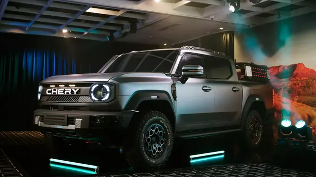Chery Stockman Konsep Dipamerkan Lengkap dengan Aksesori Petualang