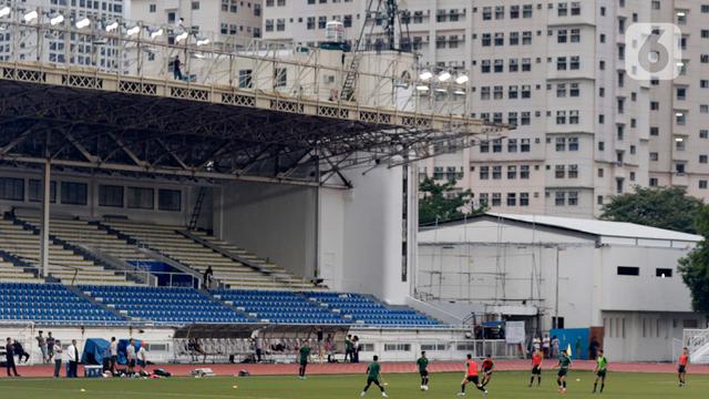 Latihan Perdana Timnas Indonesia U-22