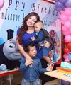 Bertepatan dengan hari kasih sayang atau Valentine, pesinetron dan pemain film Virnie Ismail menggelar ulang tahun anak keduanya, Endevour Aisy Hafiy dipanggil Deva. (Andy Masela/Bintang.com)