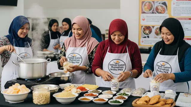 Ide Usaha Bersama Ibu PKK Berbasis Makanan Ringan/Gemini AI