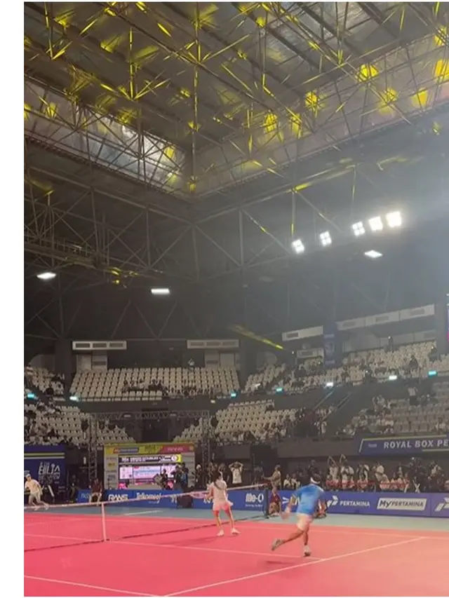 6 Potret Raffi-Nia di Lagi-Lagi Tenis Internasional, Kalahkan Pemeran Logan Lee